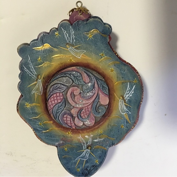 Mystic masquerade face mask xmas ornament G. DeBrekht NWOT - Picture 3 of 9